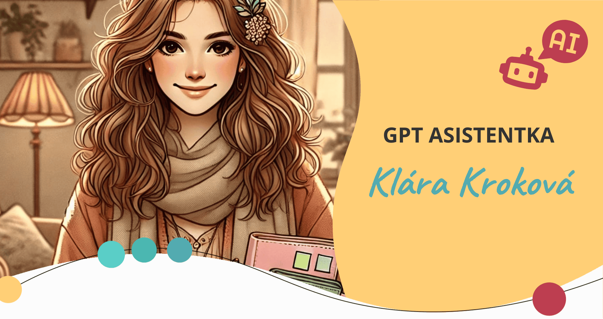 GPT asistentka Klára Kroková web banner
