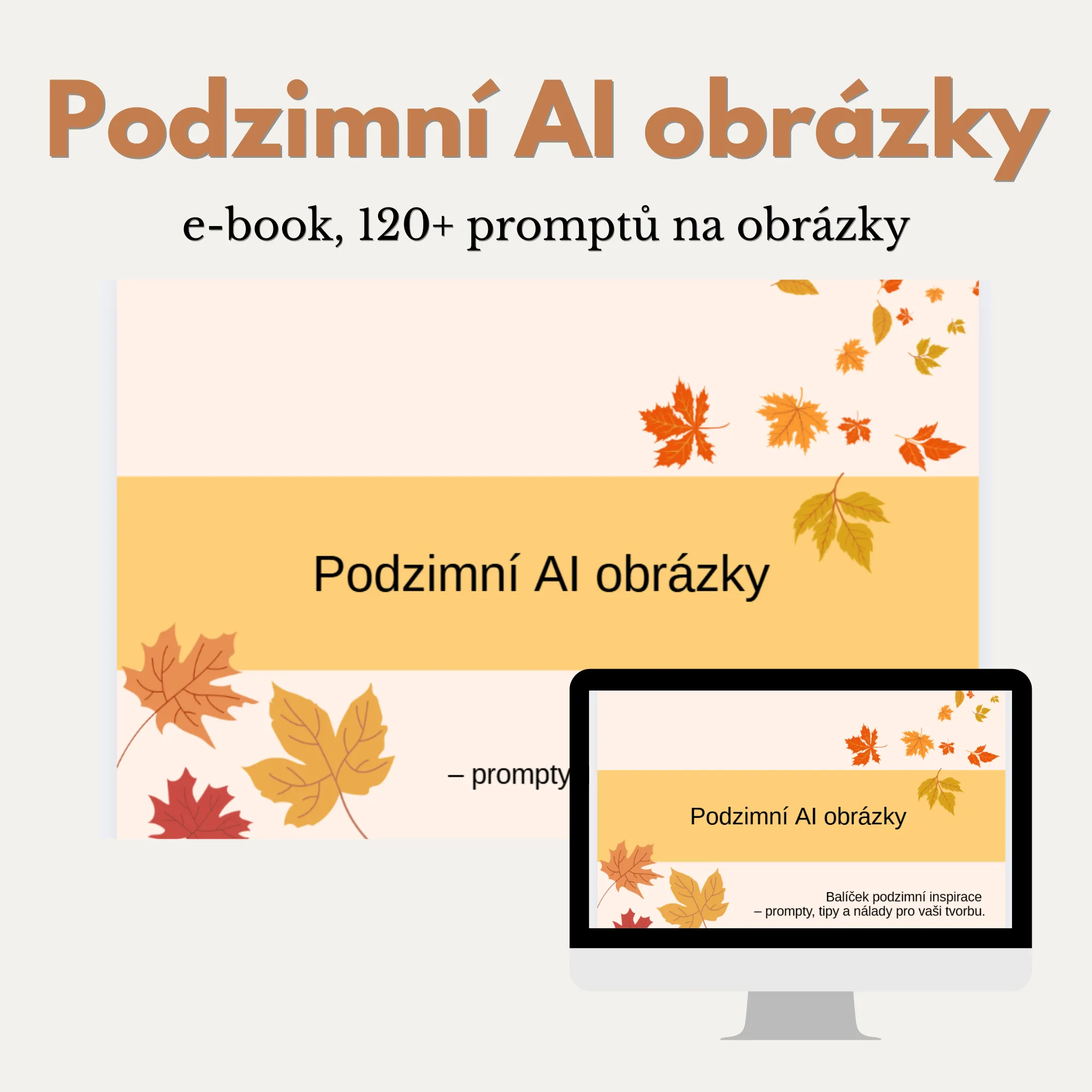 E-book Podzimní AI obrázky