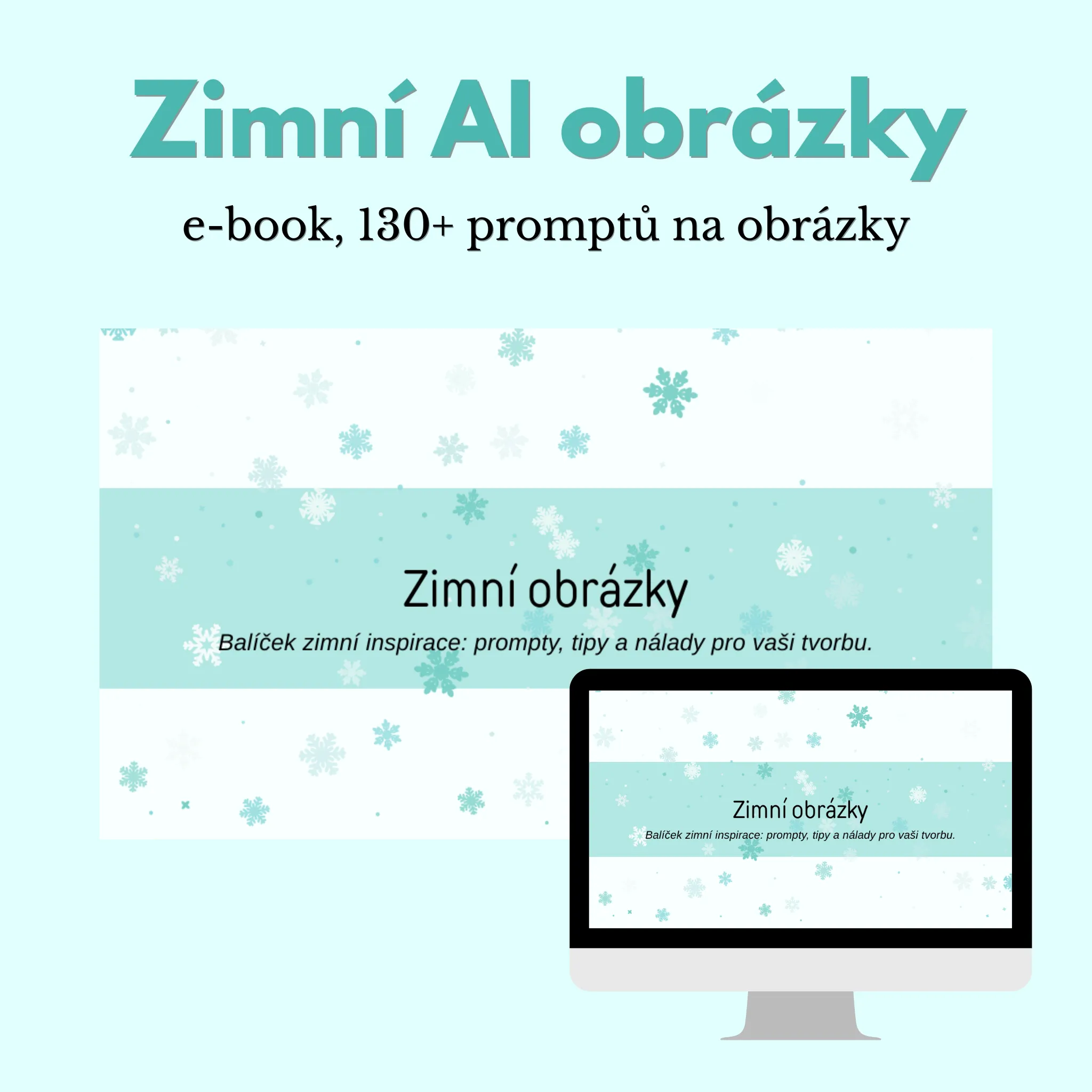 Zimní AI obrázky