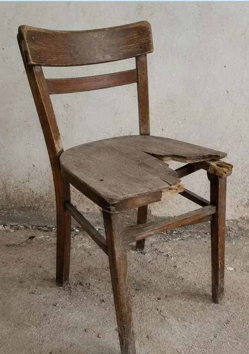 Stará dřevěná židle